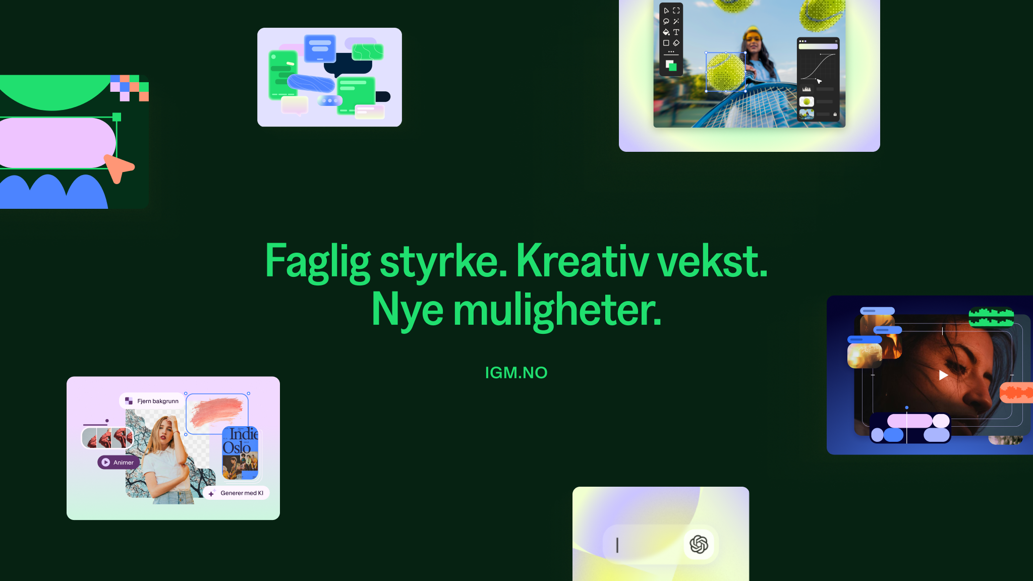 Nye IGM er lansert: Ny nettside, ny identitet og et nytt kompetansehus