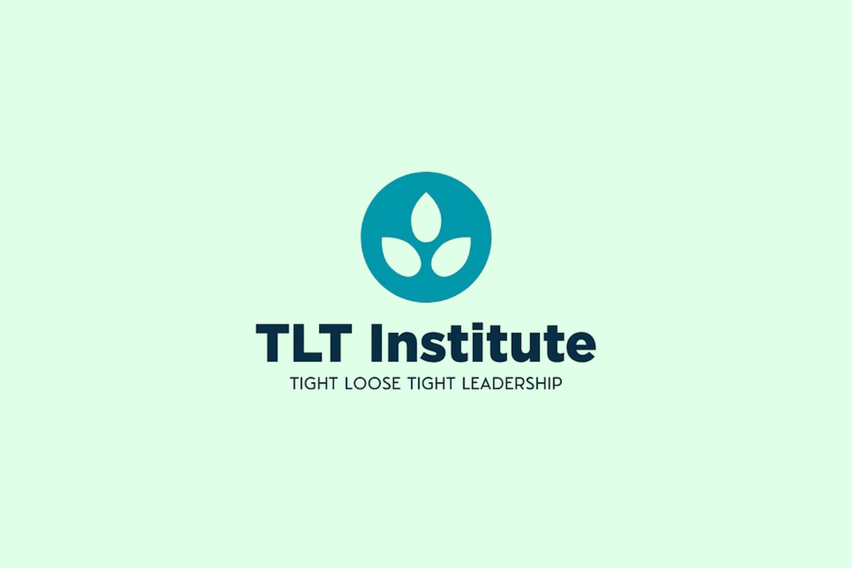 Logo for TLT Institute brukt som kursillustrasjon for Tight Loose Tight Foundation.